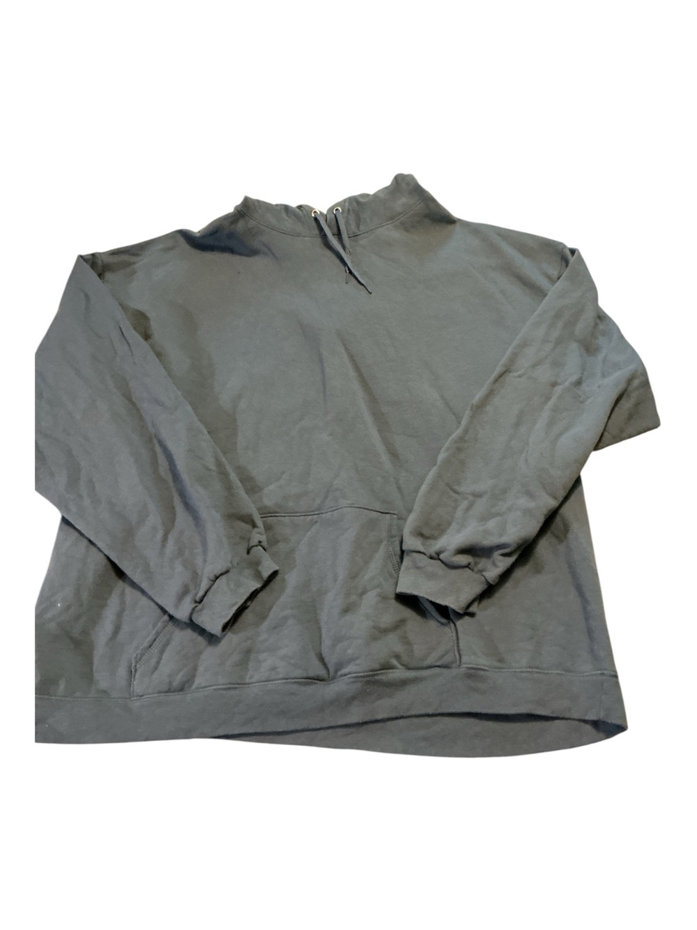 Men's Dark Gray Pullover Hoodie Sweatshirt